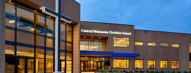 Front of Central MN Christian School